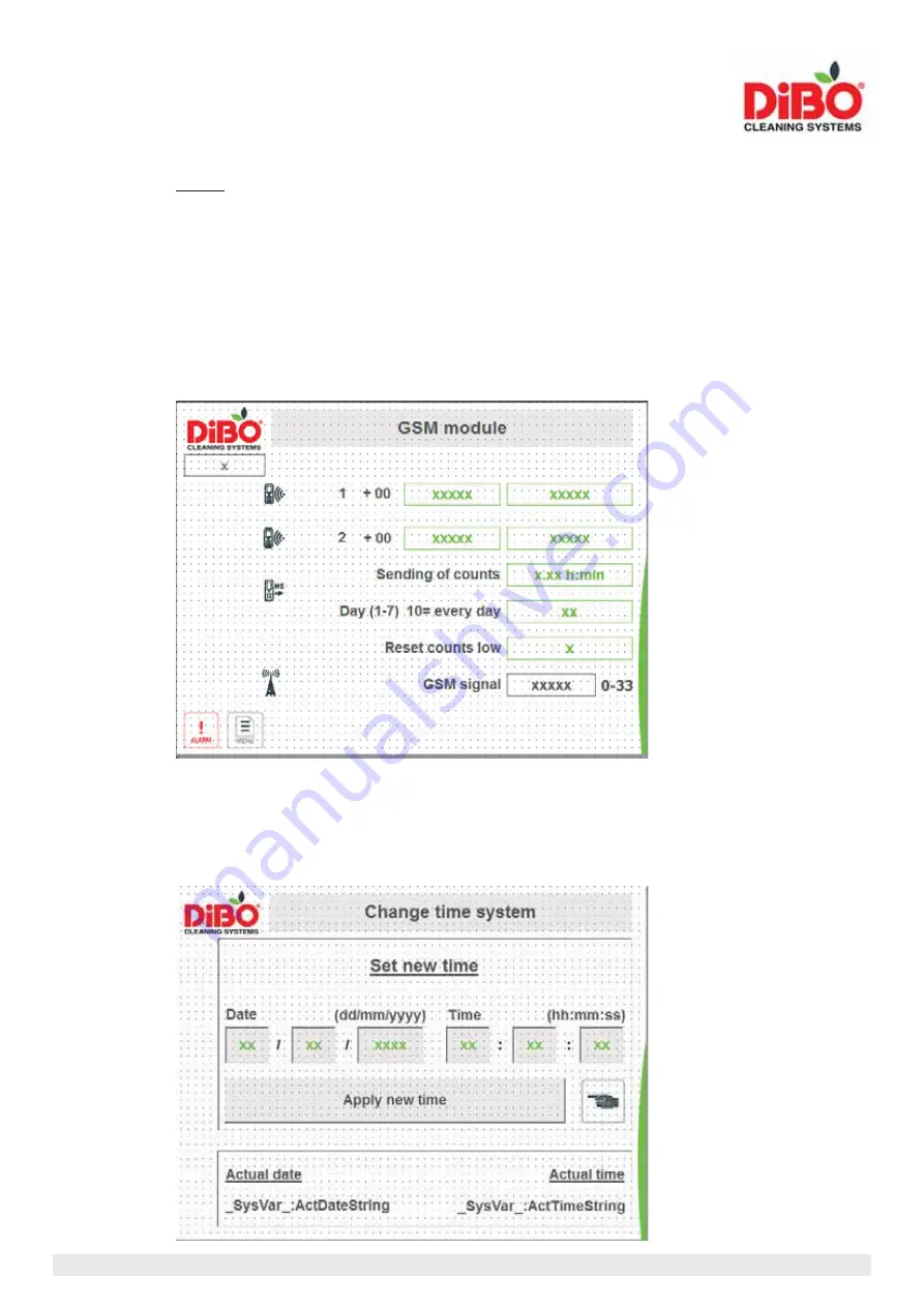 Dibo SBH-E Manual Download Page 152