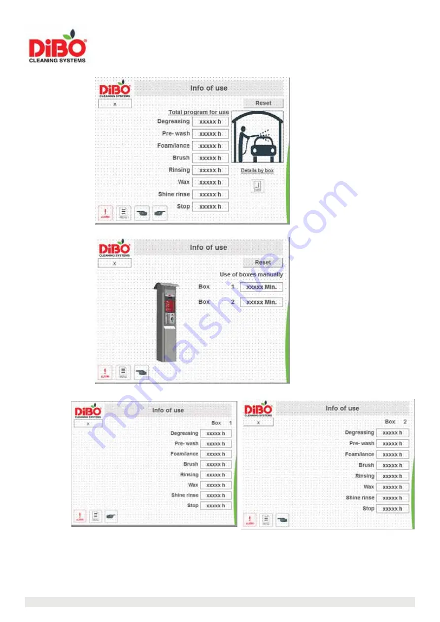 Dibo SBH-E Manual Download Page 157