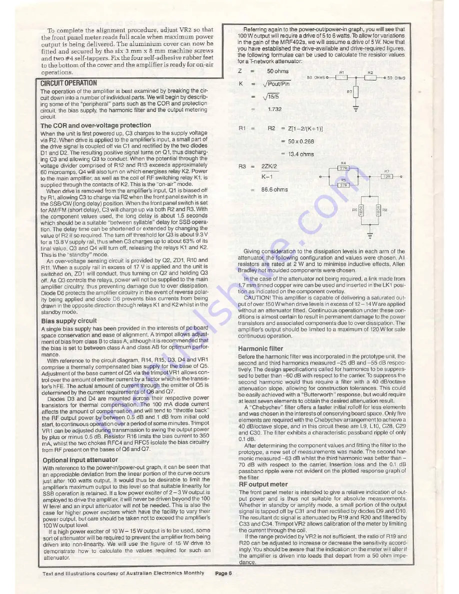 Dick Smith Electronics K-6349 Скачать руководство пользователя страница 6