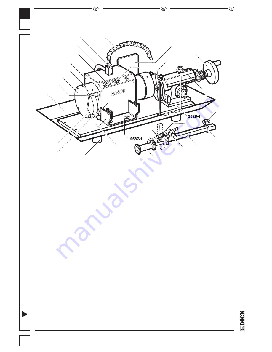 Dick KL-205 Operating Instructions Manual Download Page 18