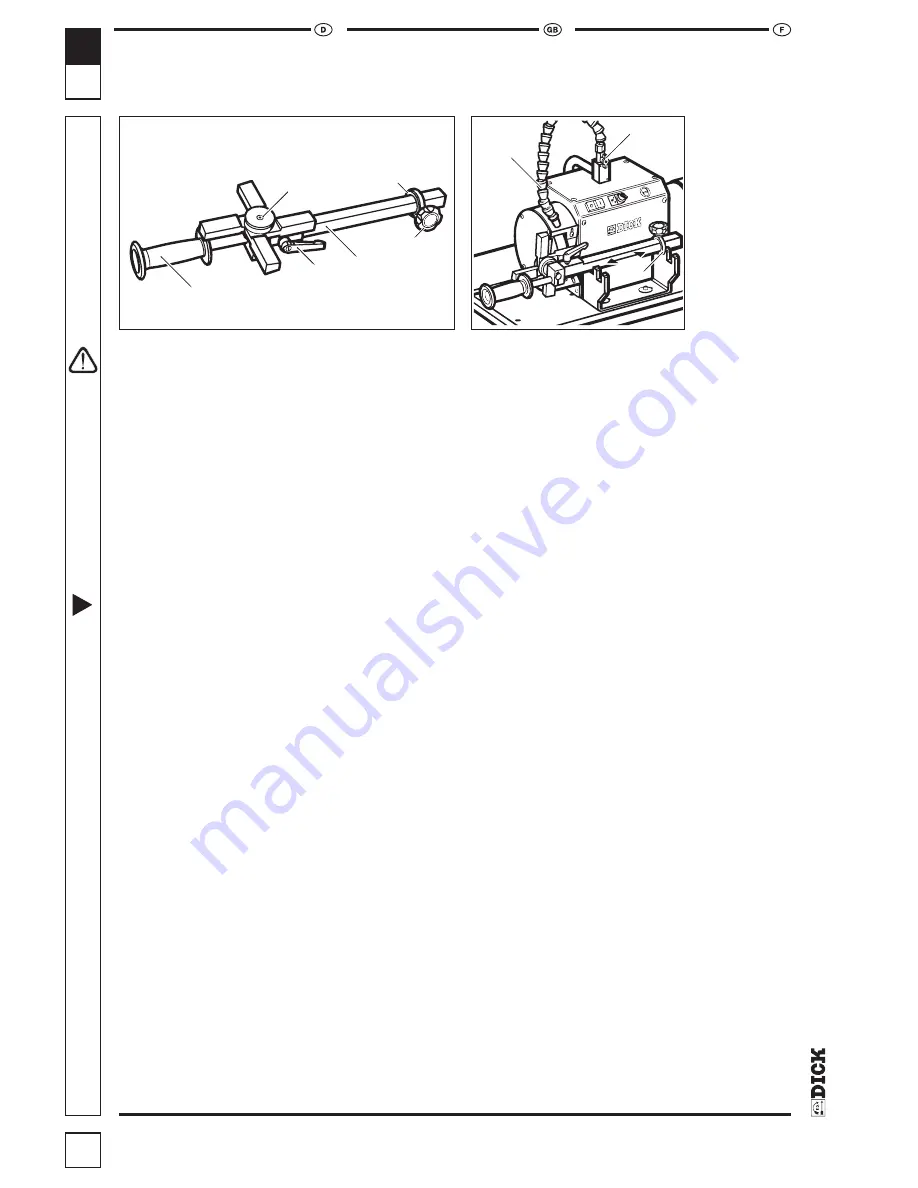 Dick KL-205 Operating Instructions Manual Download Page 36