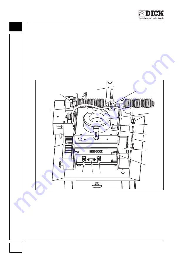 Dick SM-200 TE Operating Instructions Manual Download Page 22