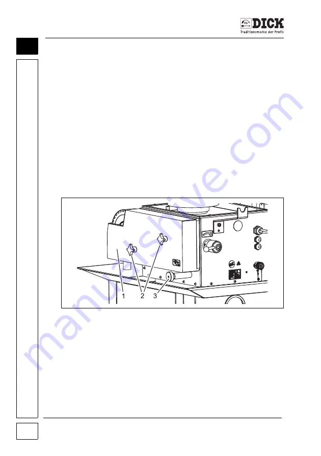 Dick SM-200 TE Operating Instructions Manual Download Page 34