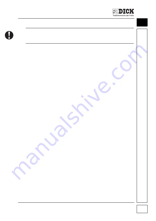 Dick SM-200 TE Operating Instructions Manual Download Page 51