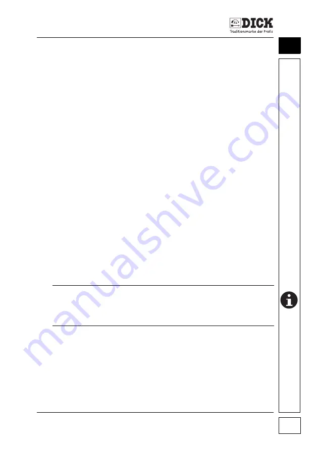 Dick SM-200 TE Operating Instructions Manual Download Page 55