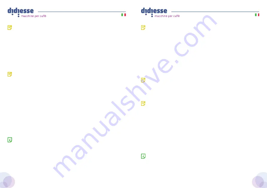 DIDIESSE DIDI Instructions For Use And Maintenance Manual Download Page 5