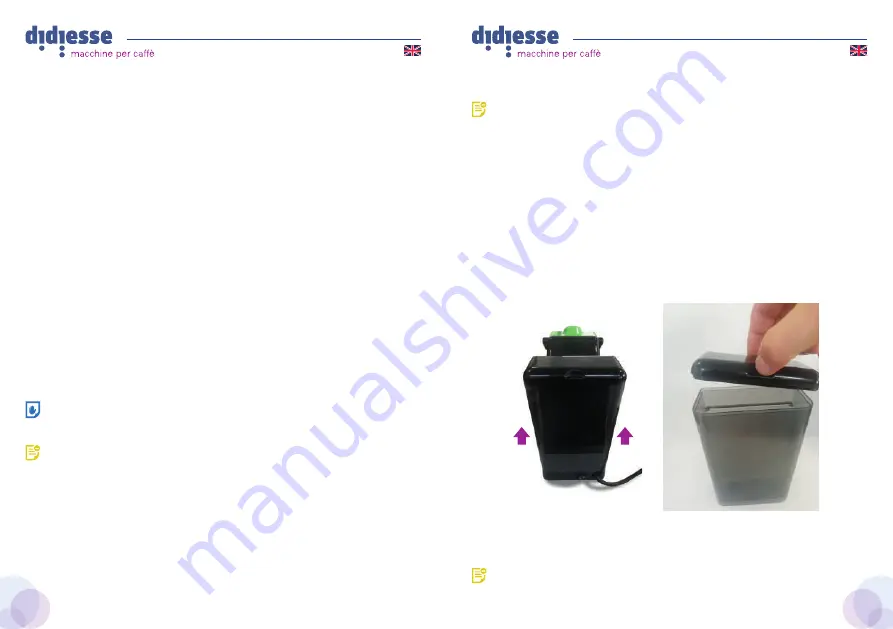 DIDIESSE DIDI Instructions For Use And Maintenance Manual Download Page 18