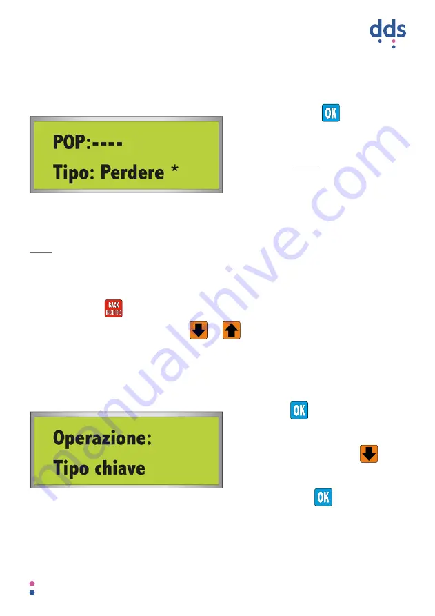 DIDIESSE Palmare Handheld Operating Instructions Manual Download Page 9