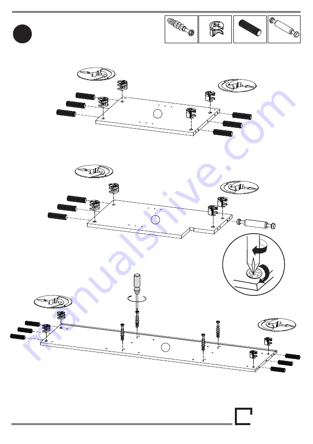 Die Hausmarke 630105 Assembly Instructions Manual Download Page 7