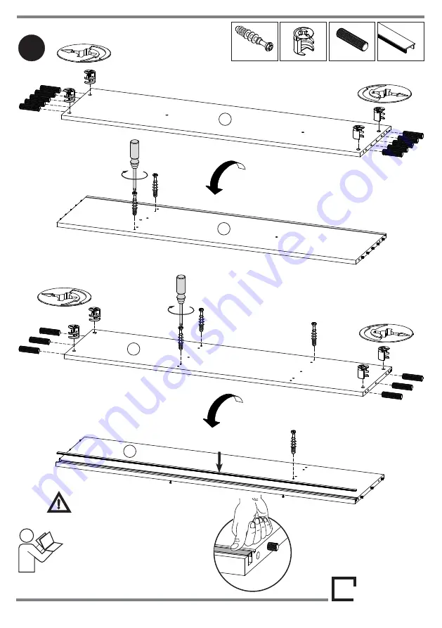 Die Hausmarke 630105 Assembly Instructions Manual Download Page 8