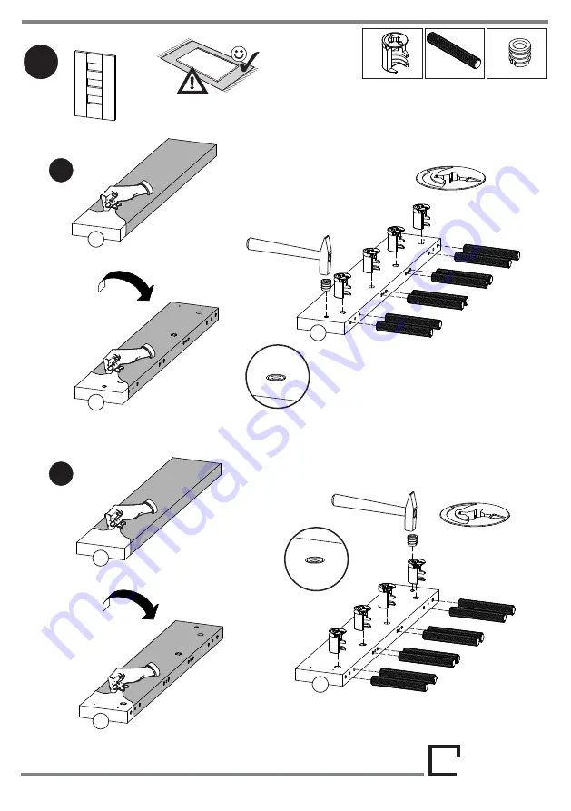 Die Hausmarke 630504 Assembly Instructions Manual Download Page 9