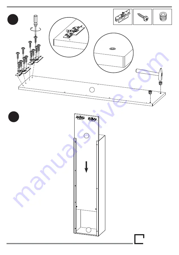 Die Hausmarke 630515 Assembly Instructions Manual Download Page 3