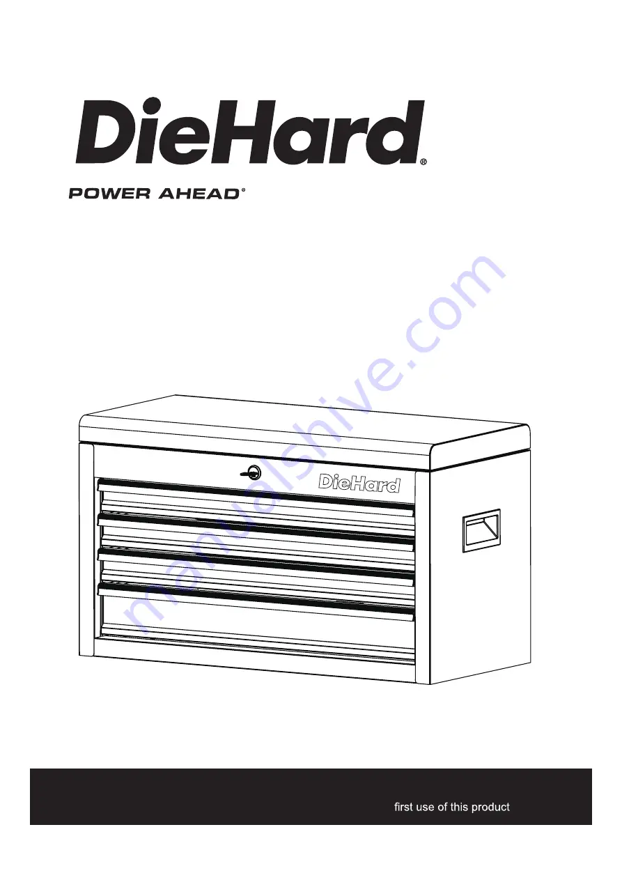 DieHard 10886 Manual Download Page 1