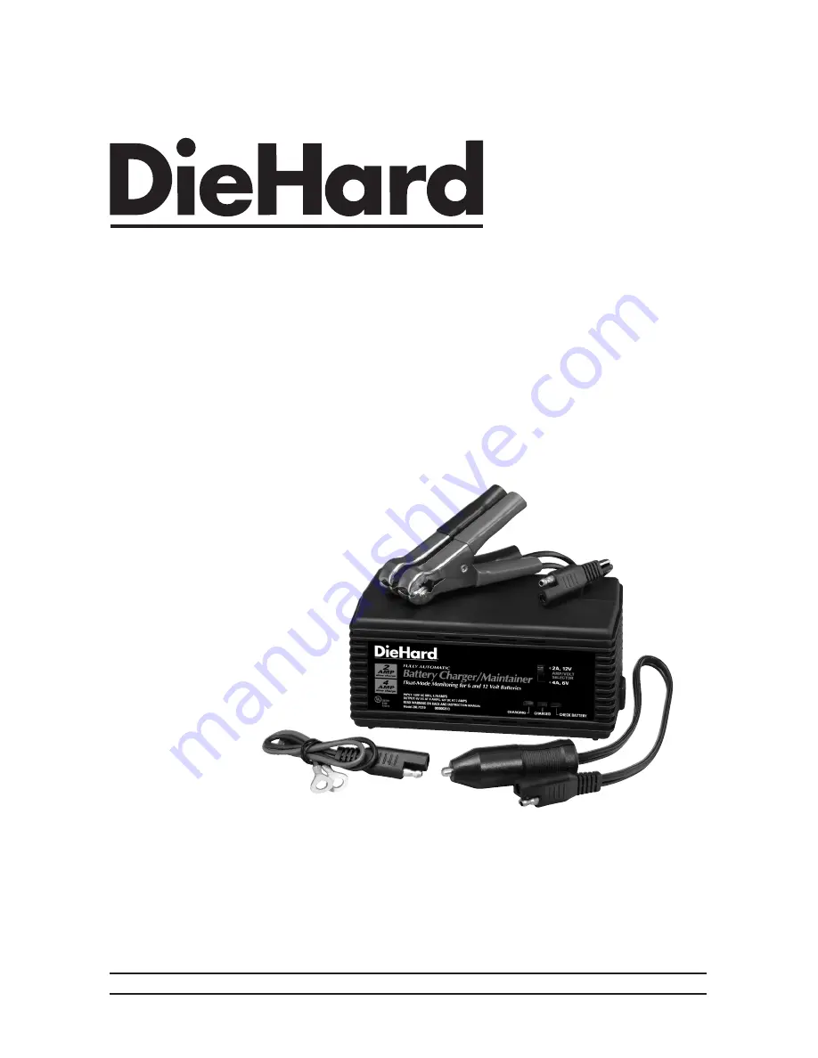 DieHard 200.71219 Owner'S Manual Download Page 1