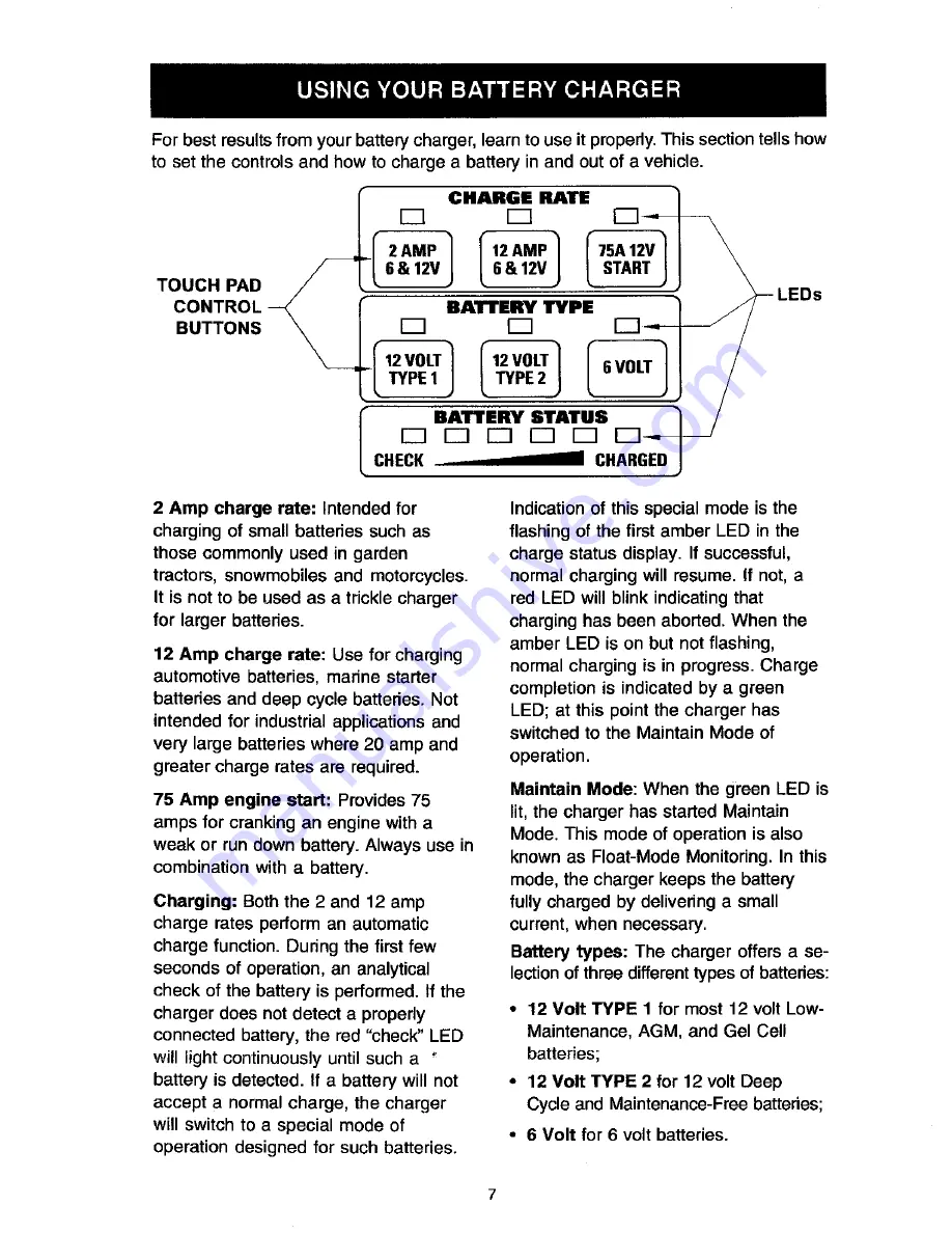 DieHard 200.71223 Owner'S Manual Download Page 7