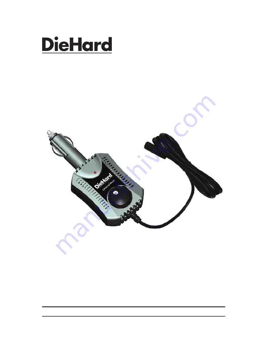 DieHard 200.71521 Operator'S Manual Download Page 1