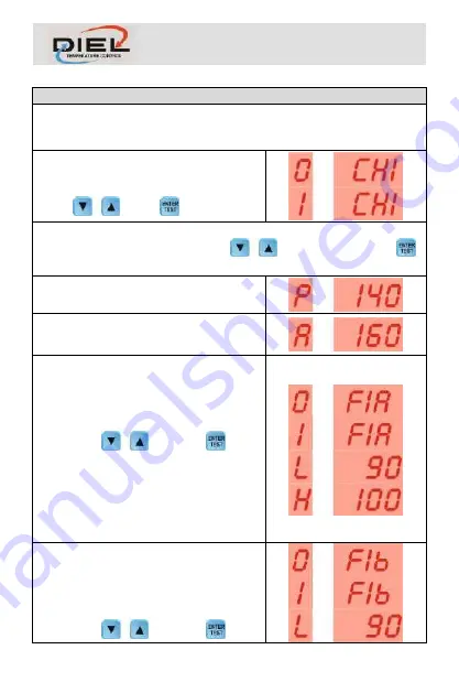 DIEL ME 200 E Installation And Instruction Manual Download Page 72