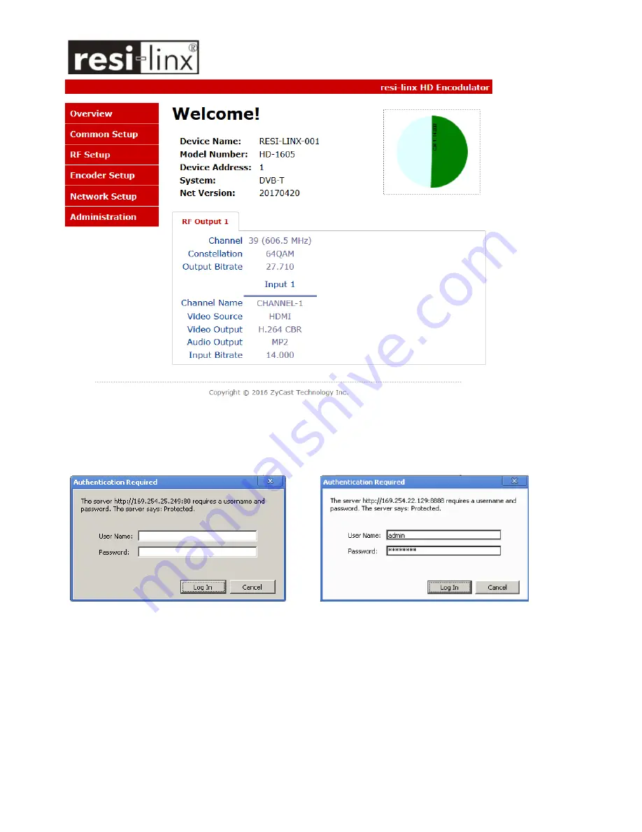 dig-MOD HD-1605 User Manual & Installation Manual Download Page 8