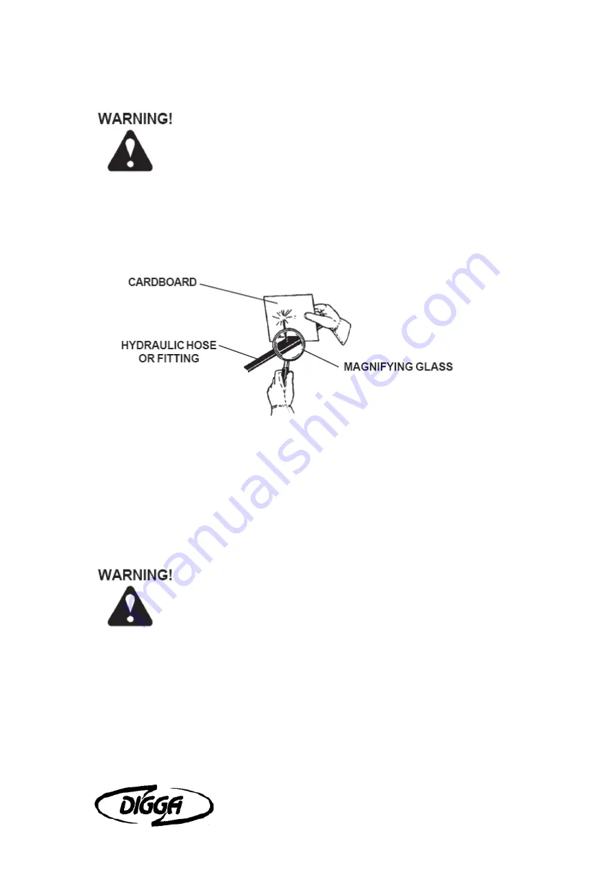 Digga Profila 150 Operator'S Manual Download Page 21