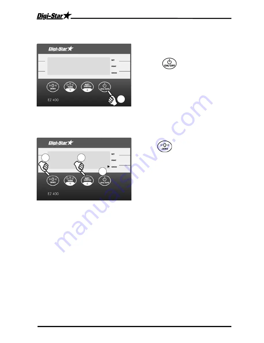 DIGI-STAR EZ400 Operator'S Manual Download Page 9