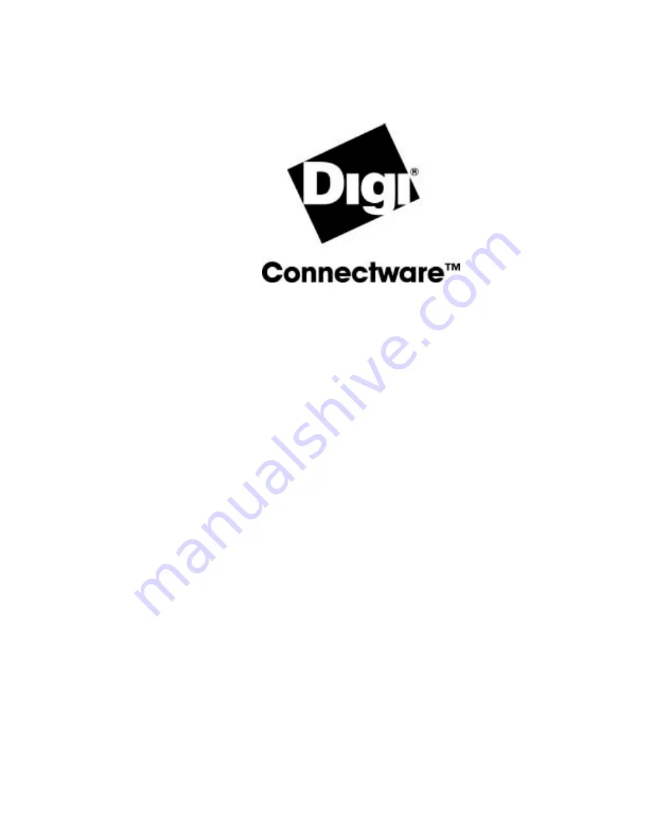 Digi Connectware RealPort Setup Manual Download Page 1