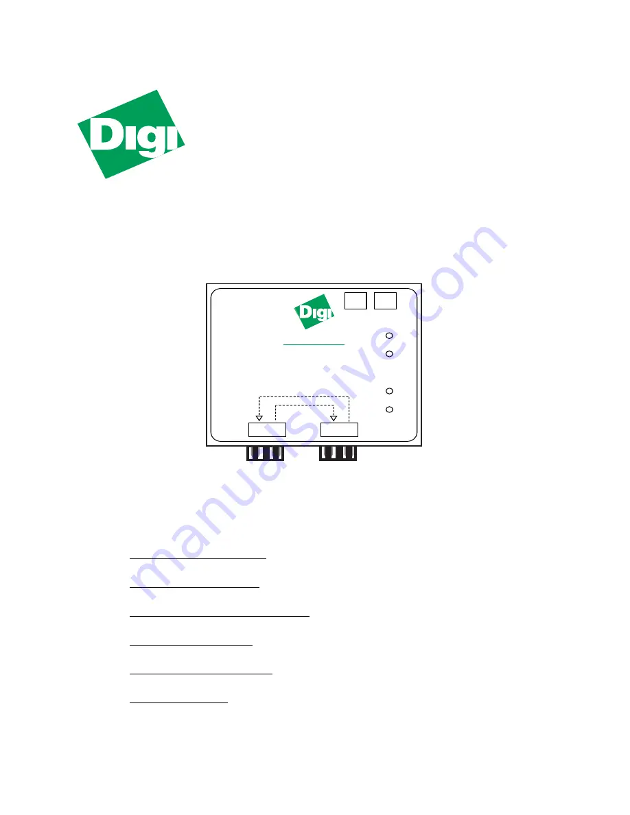 Digi MIL-1225LS Скачать руководство пользователя страница 1