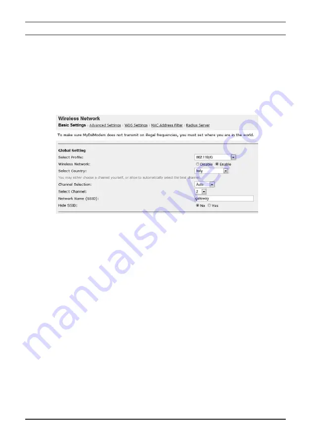 Digicom 3G Corporate DG 11 User Manual Download Page 22