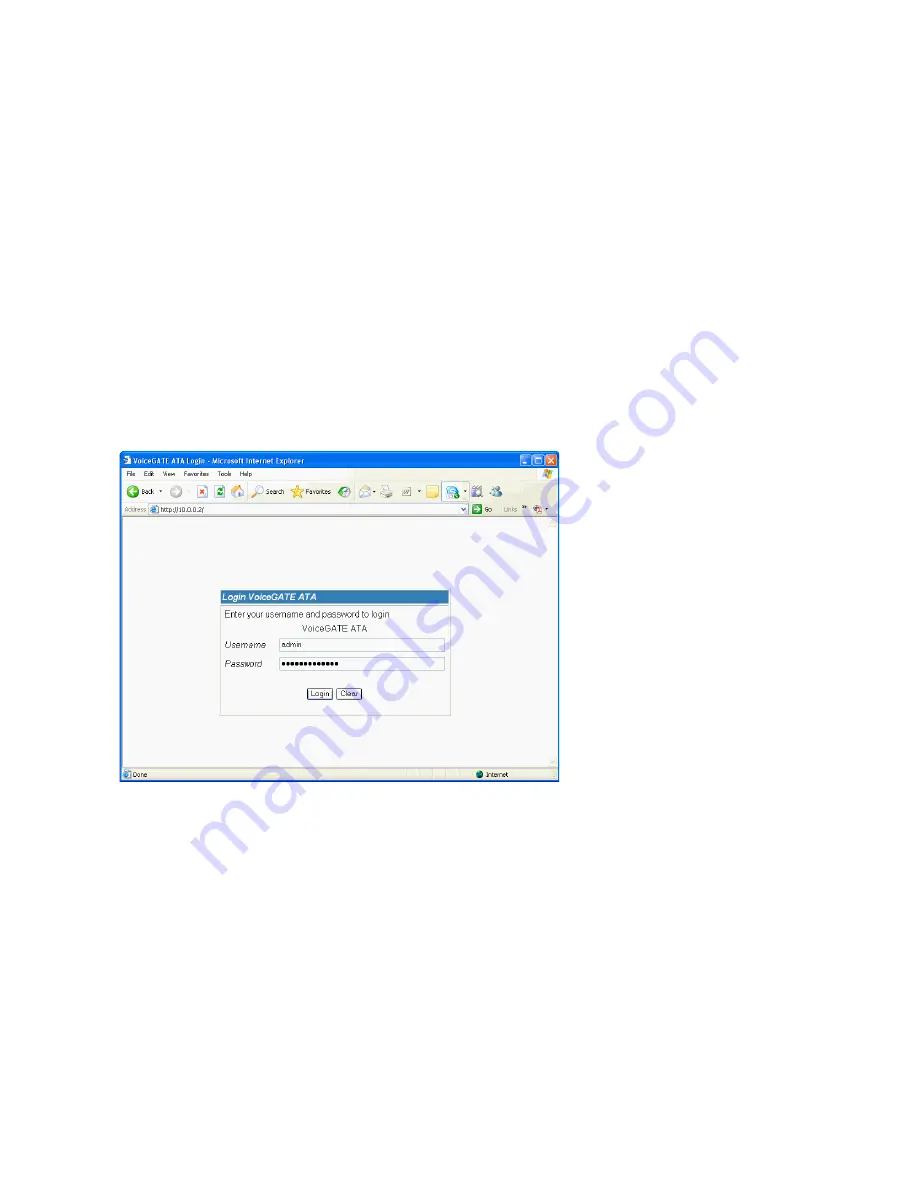 Digicom VoiceGate ATA User Manual Download Page 8