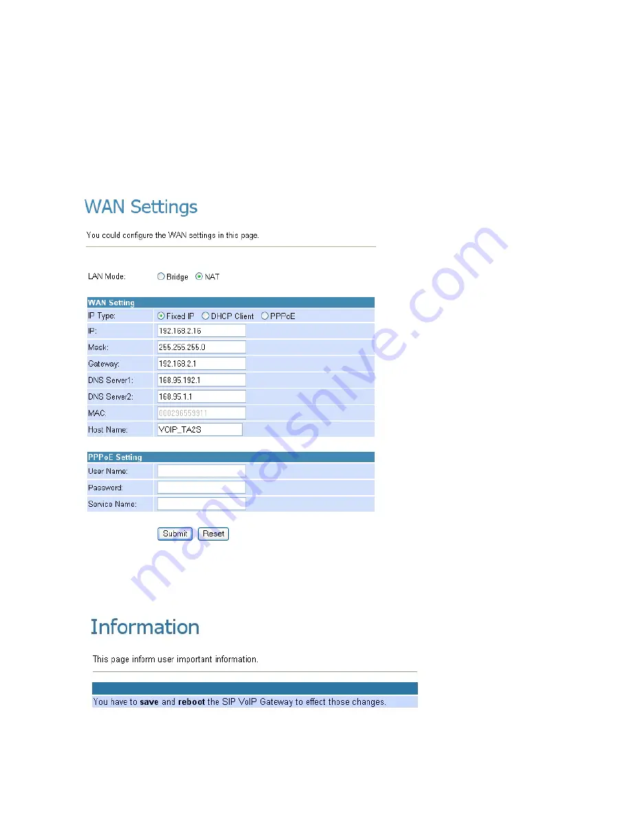 Digicom VoiceGate ATA User Manual Download Page 12