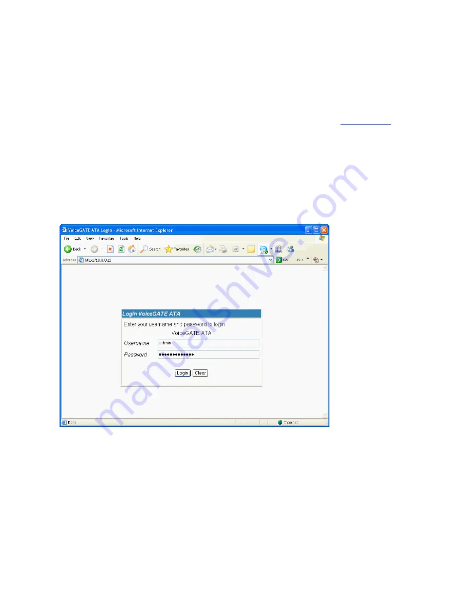 Digicom VoiceGate ATA User Manual Download Page 19