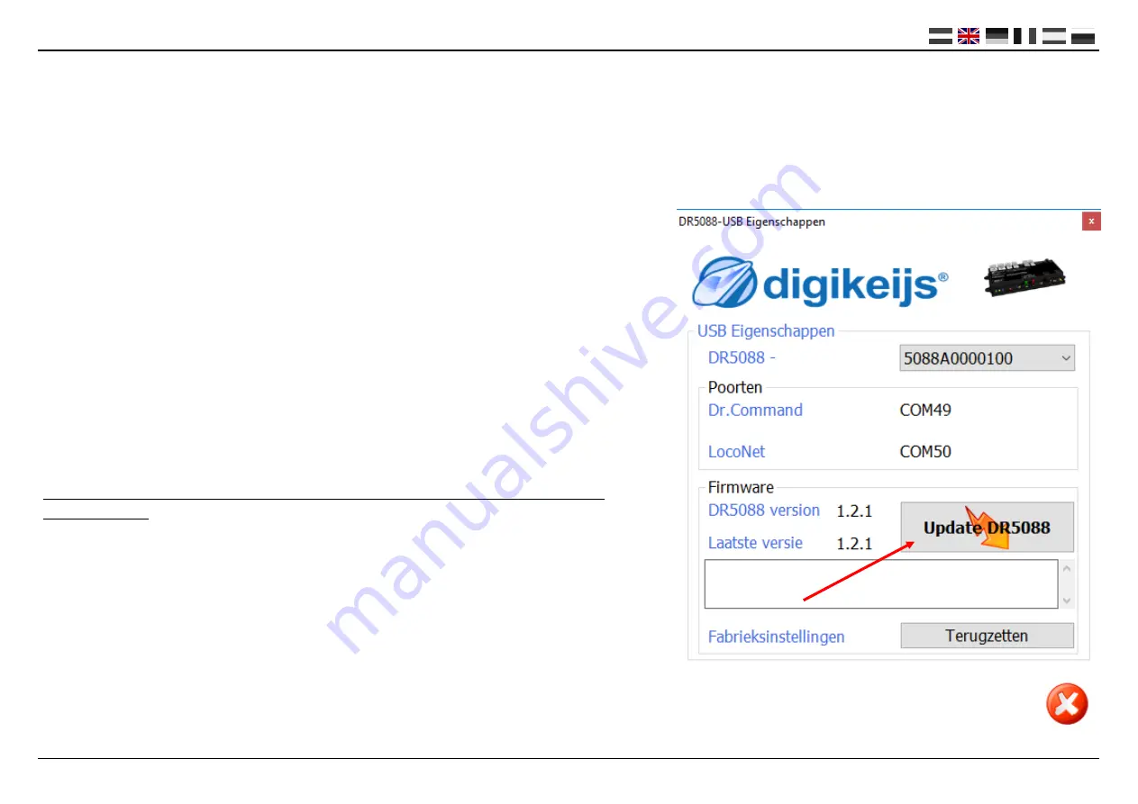 Digikeijs DR5088RC DIGIDETECT Скачать руководство пользователя страница 17