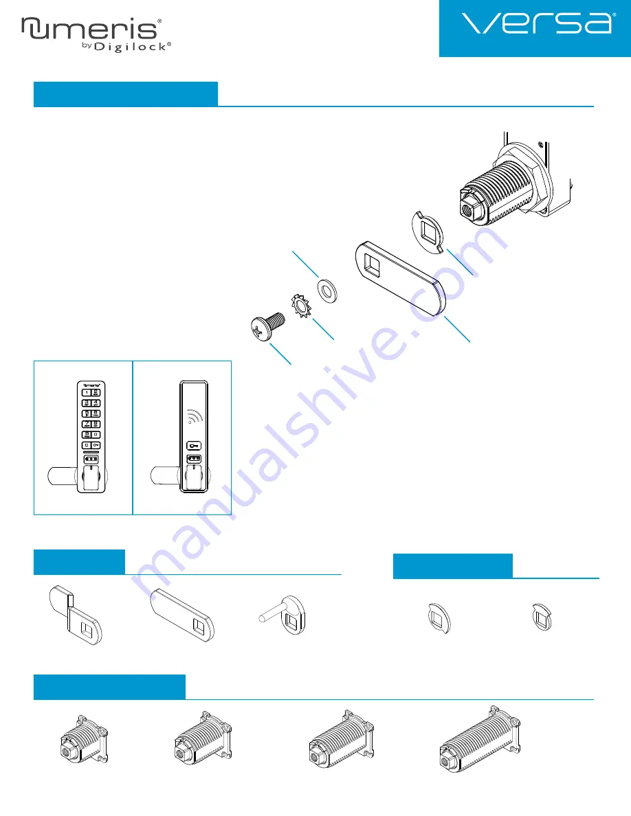 Digilock Numeris Versa Mini Manual Download Page 10