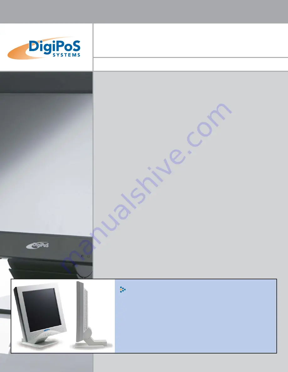 DigiPos 821A Specification Sheet Download Page 1