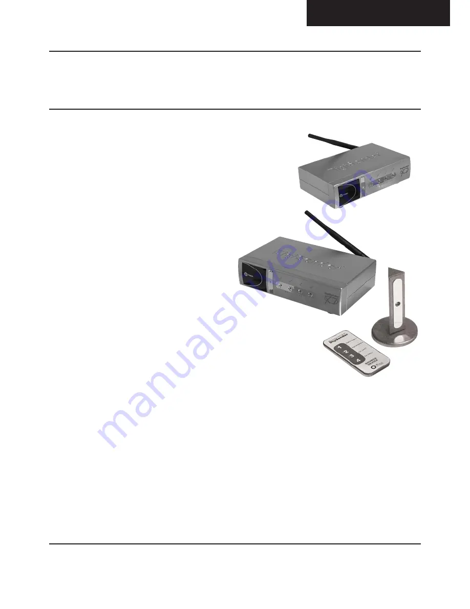 DigiSender DG440  X7 Instruction Manual Download Page 3