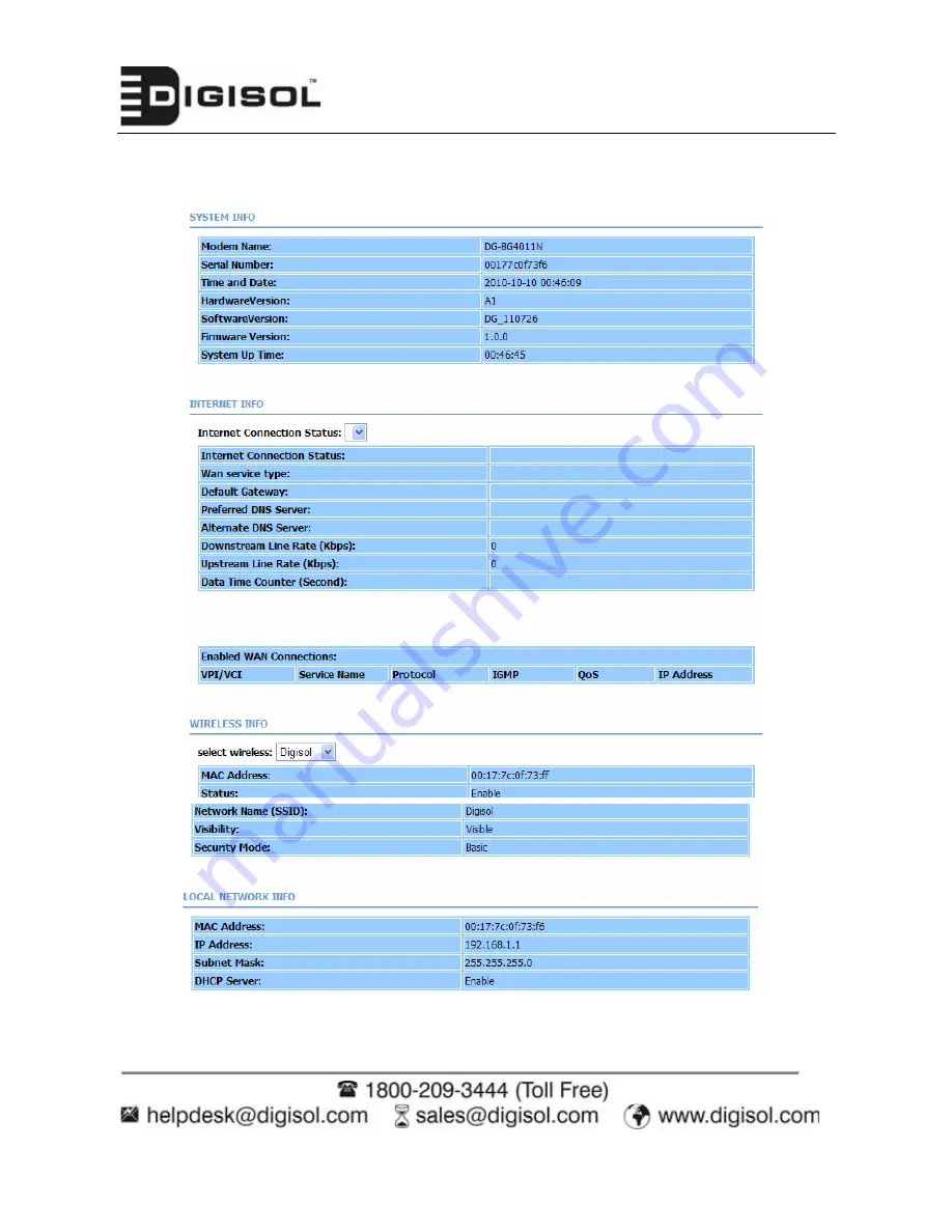 Digisol DG-BG4011N User Manual Download Page 98