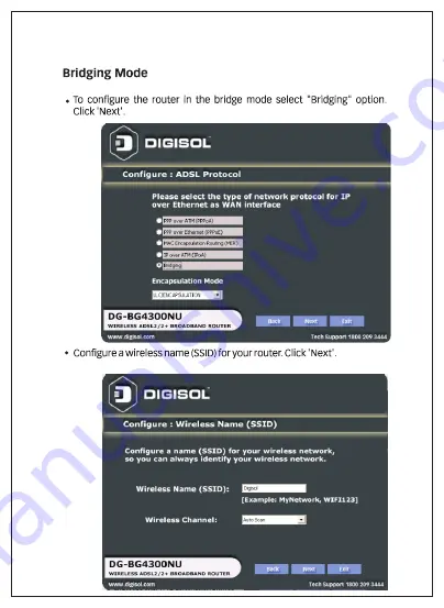 Digisol DG-BG4100NU Quick Installation Manual Download Page 14