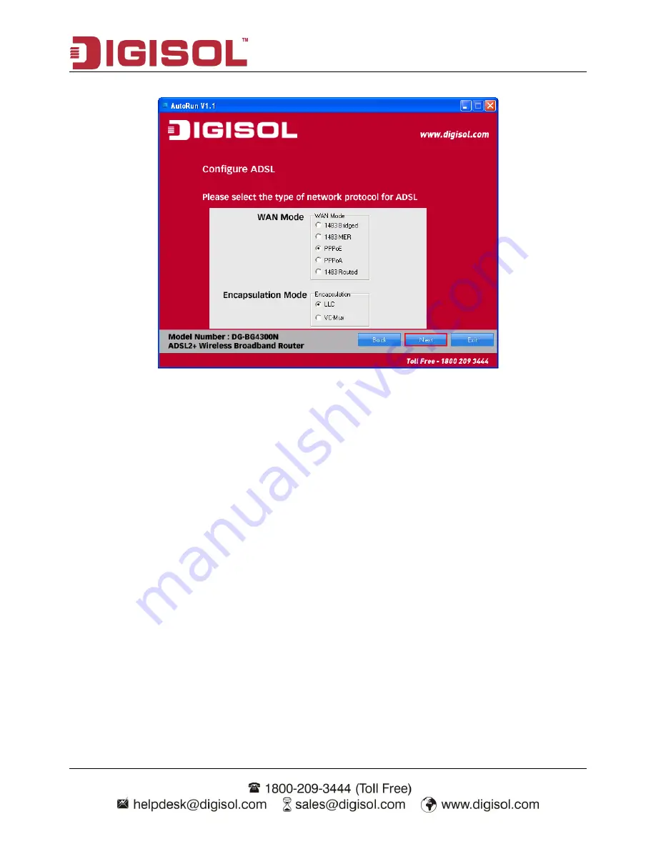 Digisol DG-BG4300N User Manual Download Page 18