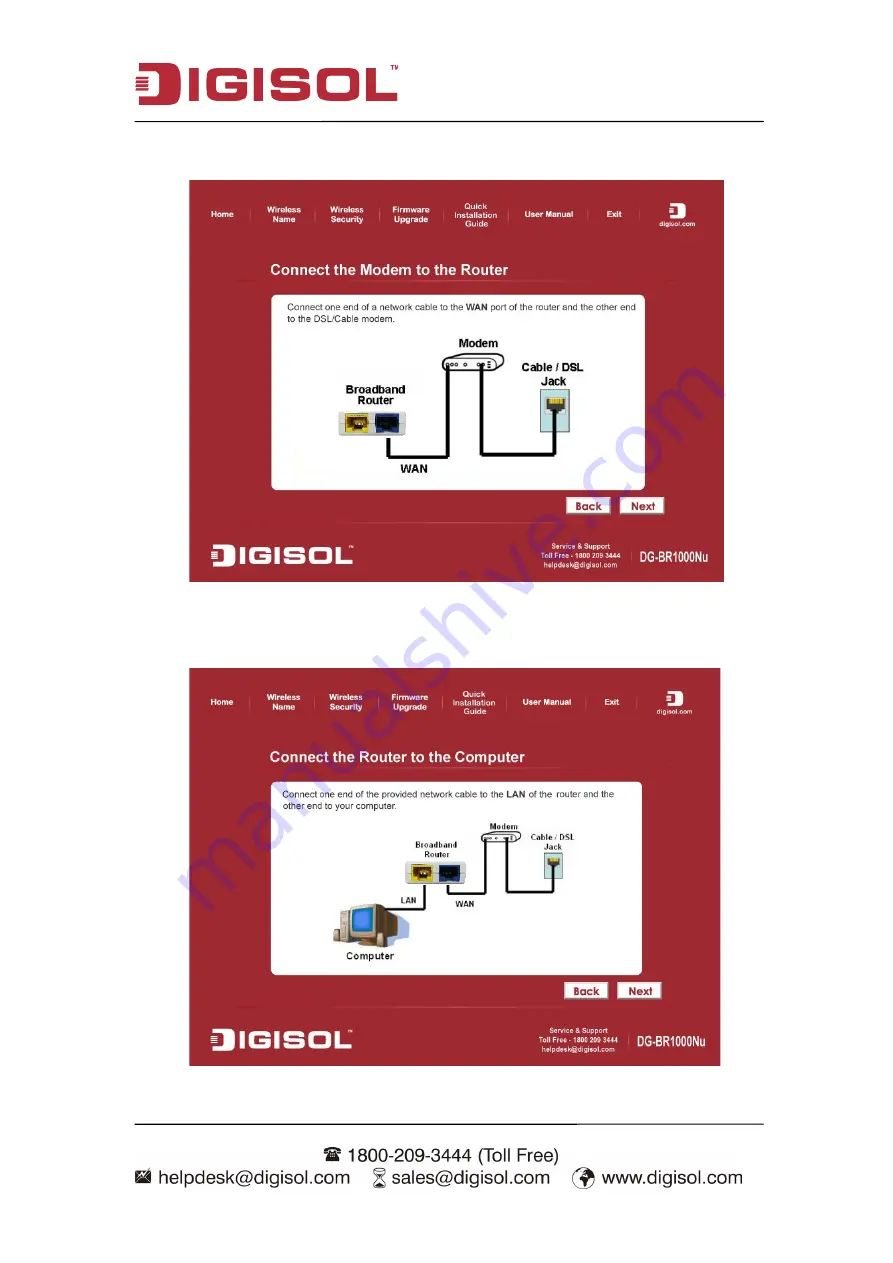 Digisol DG-BR1000Nu User Manual Download Page 17