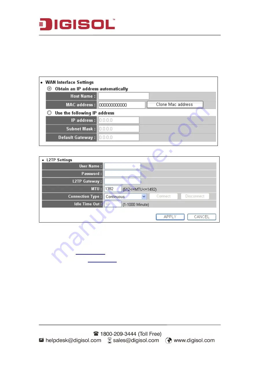 Digisol DG-BR1000Nu User Manual Download Page 61