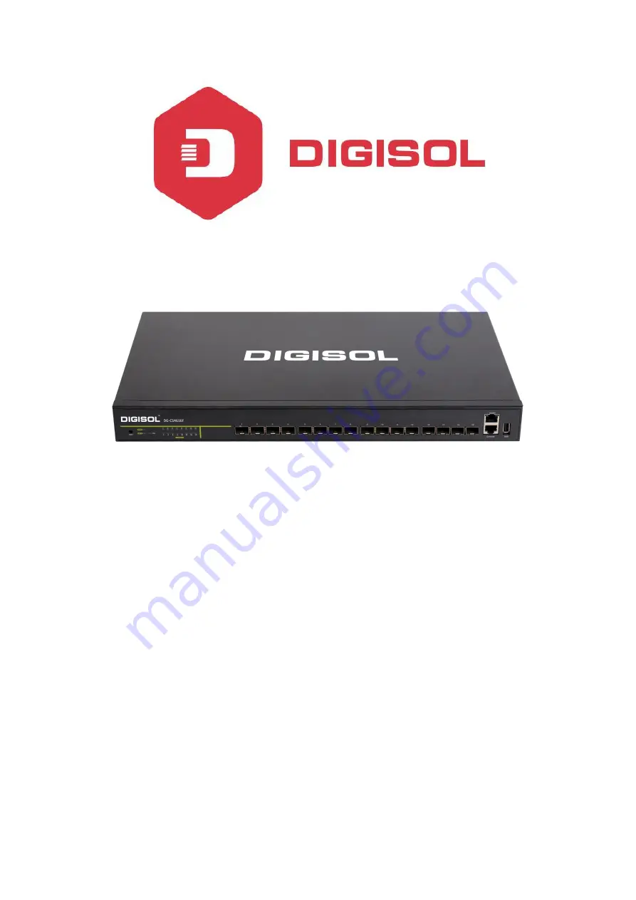 Digisol DG-CS4616F Скачать руководство пользователя страница 1