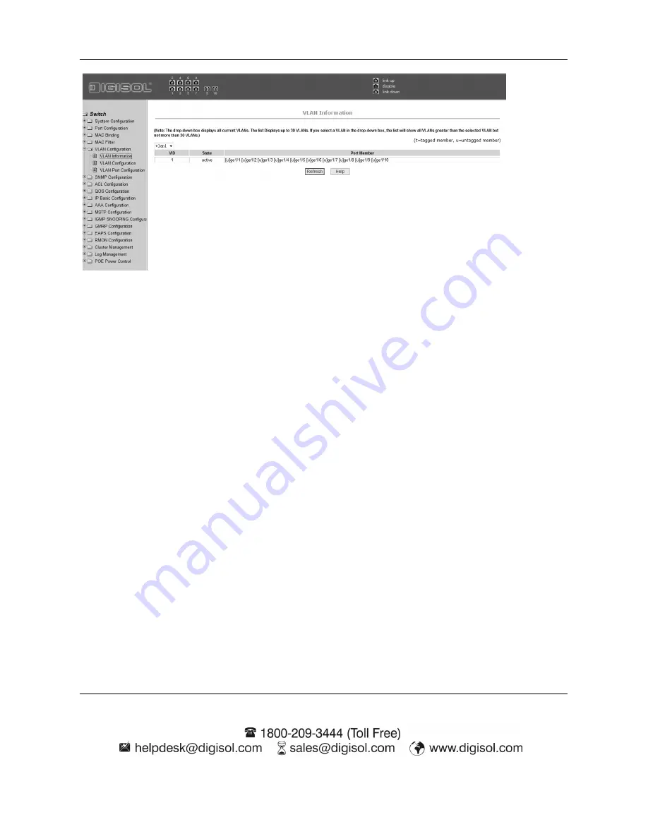 Digisol DG-GS1510HPEV2 User Manual Download Page 25