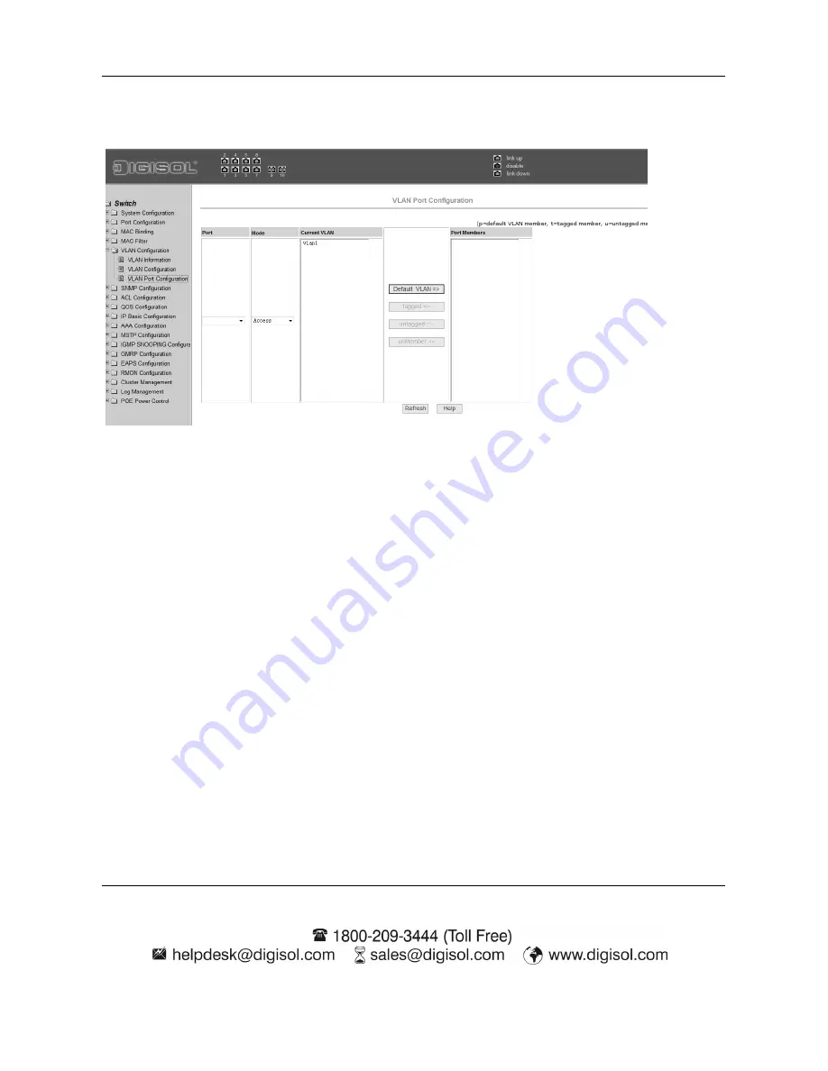 Digisol DG-GS1510HPEV2 User Manual Download Page 27