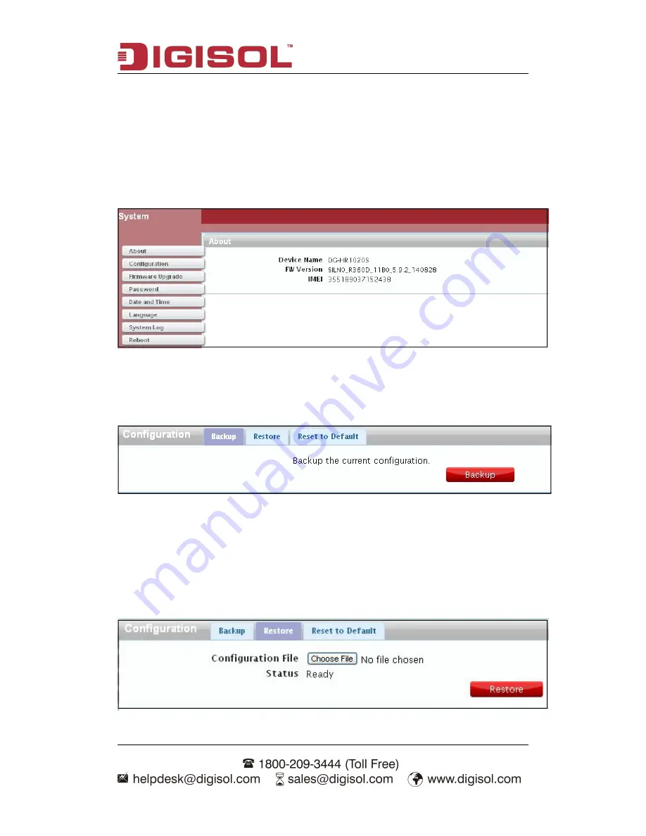 Digisol DG-HR1020S User Manual Download Page 36