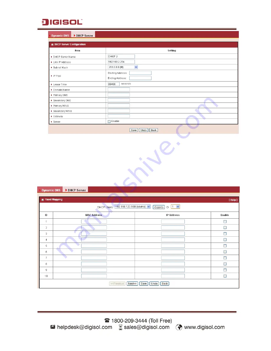 Digisol DG-LB1054UV User Manual Download Page 57