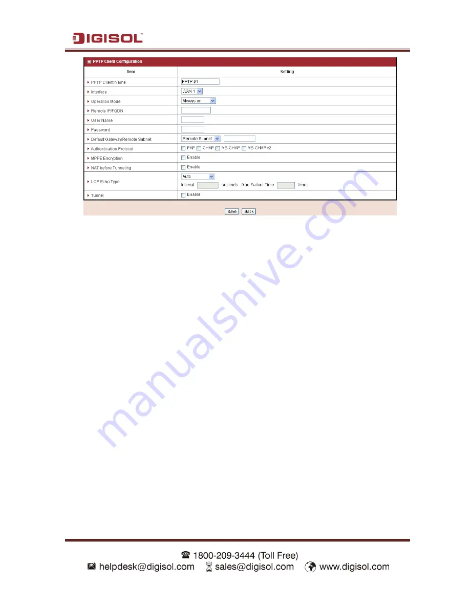 Digisol DG-LB1054UV User Manual Download Page 79