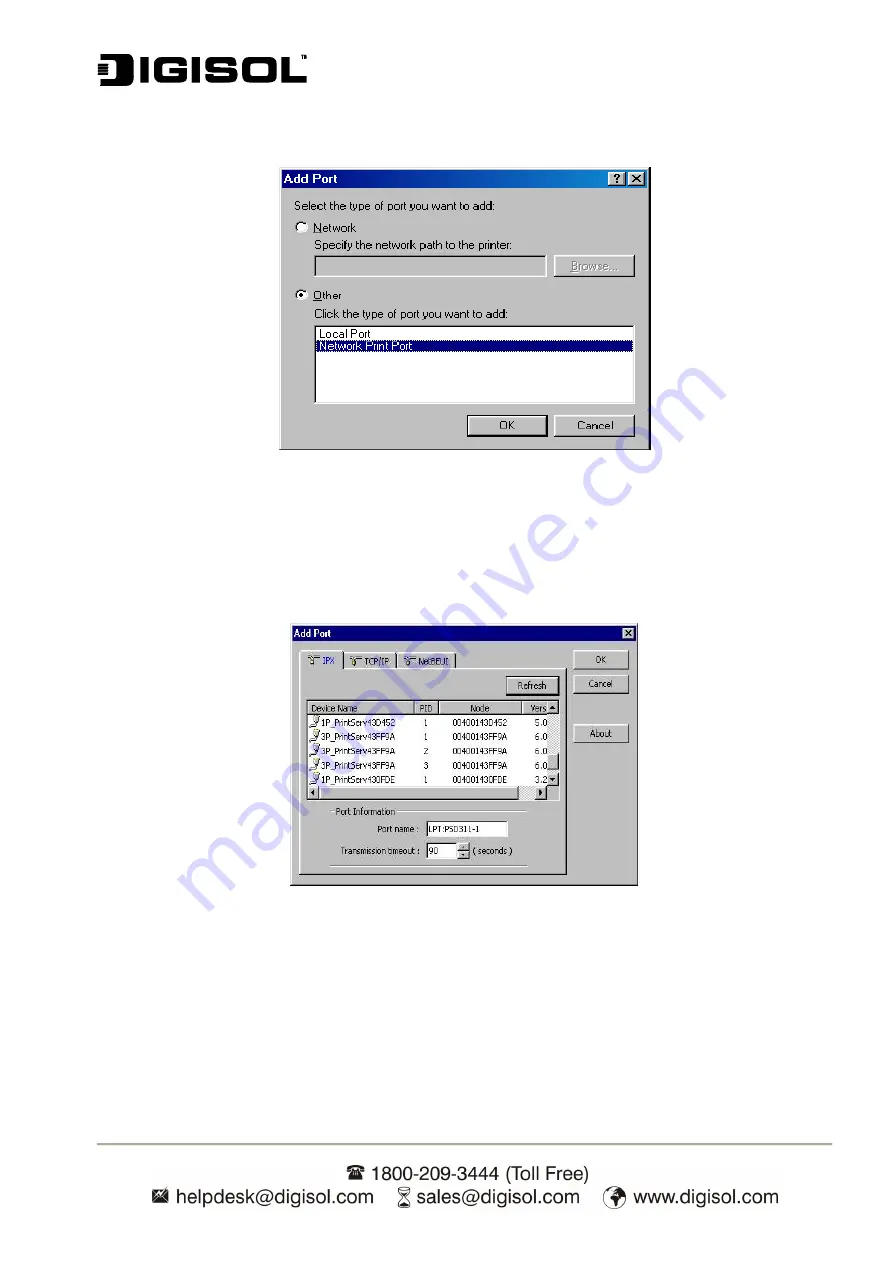 Digisol DG-PS1010U Скачать руководство пользователя страница 52