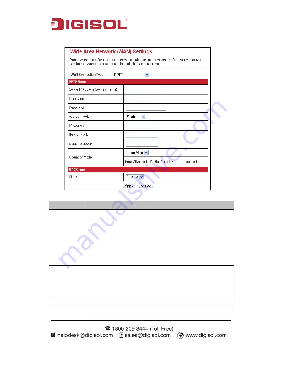 Digisol DG-WA1102NP User Manual Download Page 50