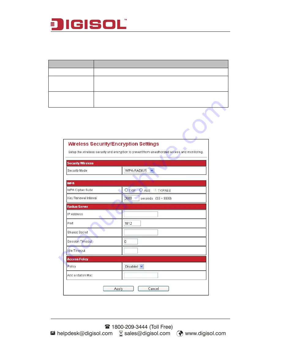 Digisol DG-WA1102NP User Manual Download Page 61