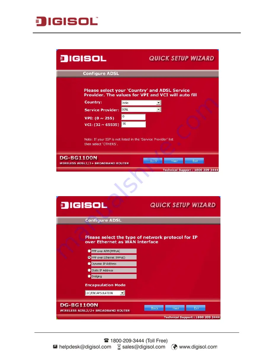 Digisol DH-bg1100n User Manual Download Page 14