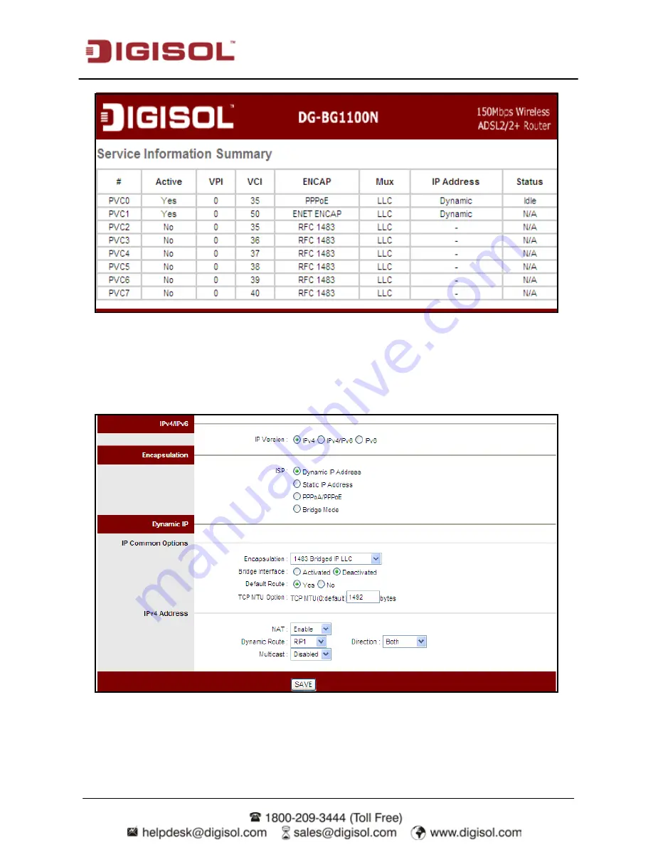 Digisol DH-bg1100n User Manual Download Page 43